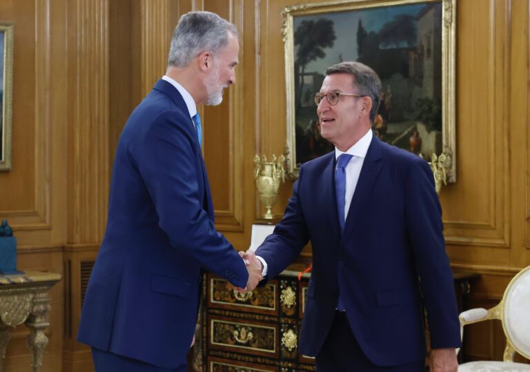 El Rey propone a Núñez Feijóo como candidato a la investidura