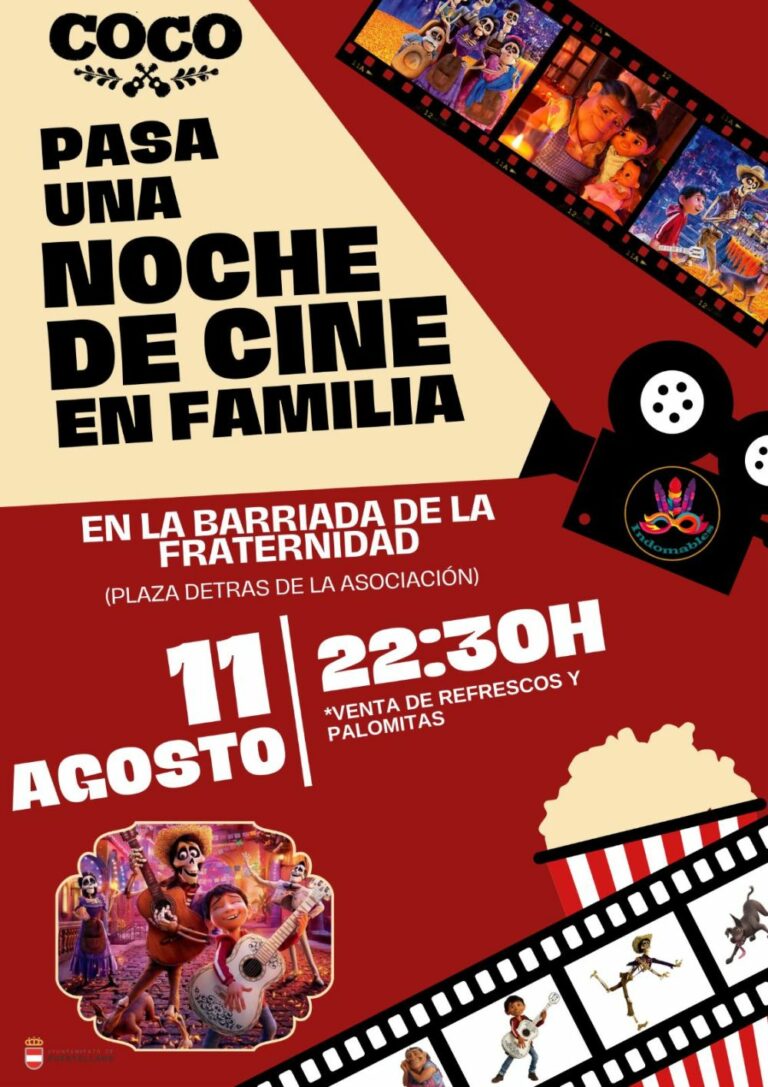 Cine de verano infantil en la barriada de La Fraternidad