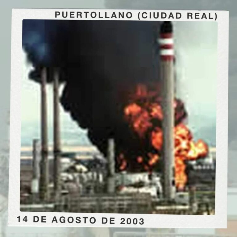 El PCE llama a participar en el acto en memoria por las víctimas del accidente de Repsol Puertollano en 2003 