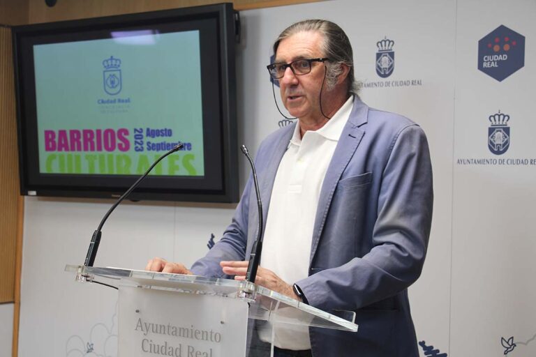 Ciudad Real: La concejalía de Cultura presenta los ‘Barrios Culturales’, que se celebrará durante los meses de agosto y septiembre