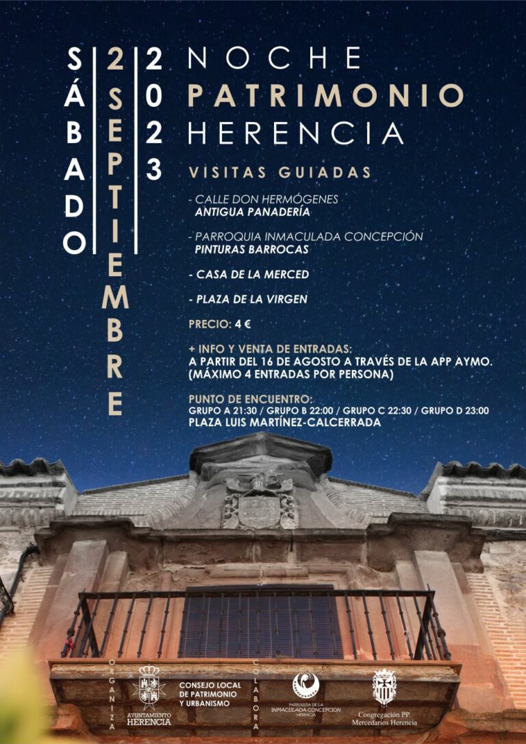 Comienzan en Herencia los preparativos para la celebración de la Noche del Patrimonio con nuevos espacios para la visita