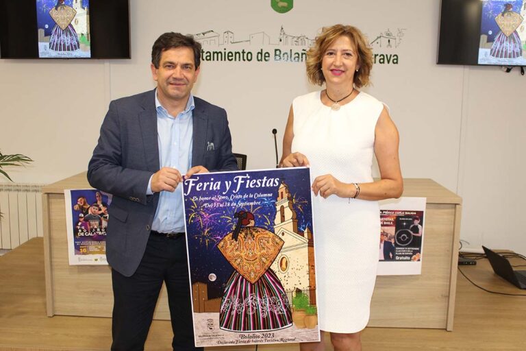 Bolaños de Calatrava presenta la programación para la Feria y Fiestas Patronales del 2023