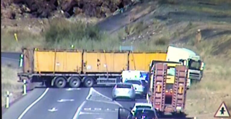 Puertollano: Aparatoso accidente en la carretera de Córdoba