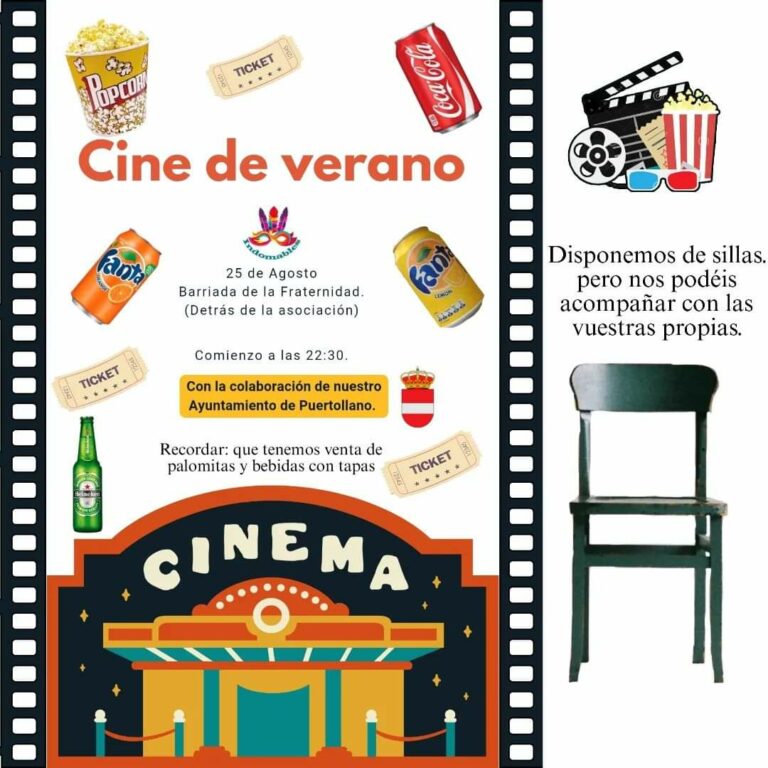 Puertollano: El cine de verano vuelve el viernes a la plaza de Fraternidad