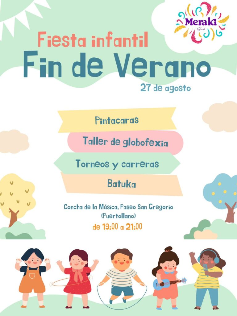 Puertollano: Talleres, torneos y batuka en la fiesta infantil fin de verano de «Música en la calle»