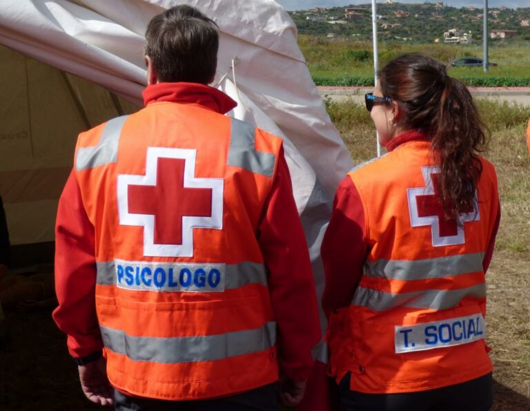 El grupo de intervención psicosocial para situaciones de emergencia ha participado en 33 incidentes durante los seis primeros meses de 2023