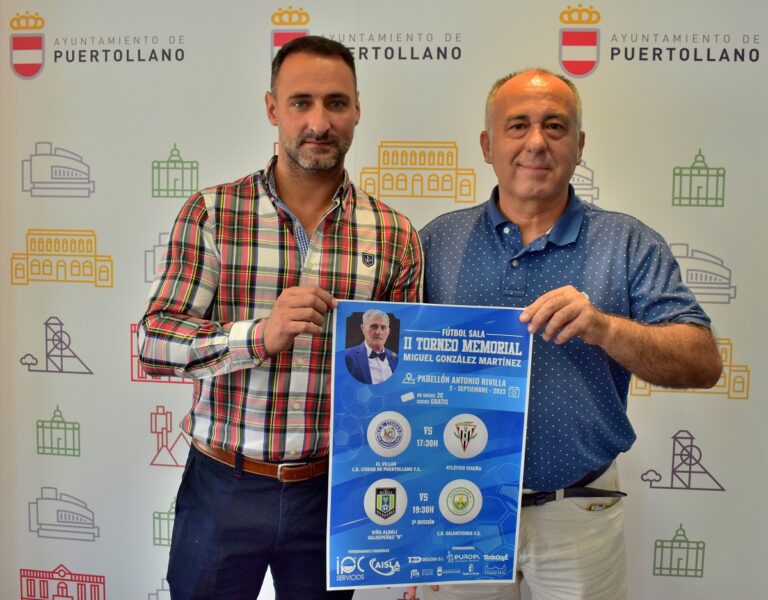 El CD Ciudad de Puertollano FS será presentado en el II Torneo Memorial “Miguel González Martínez”