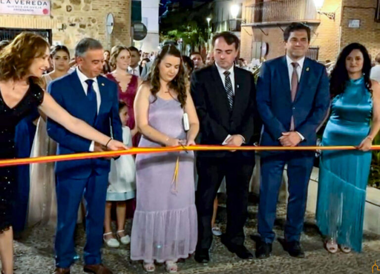 Valverde y Zarco asisten a la inauguración de la feria de Moral de Calatrava para mantener el vínculo entre la Diputación y las fiestas de los pueblos