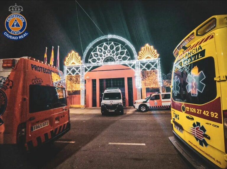 Protección Civil atiende un parto en la Feria de Ciudad Real