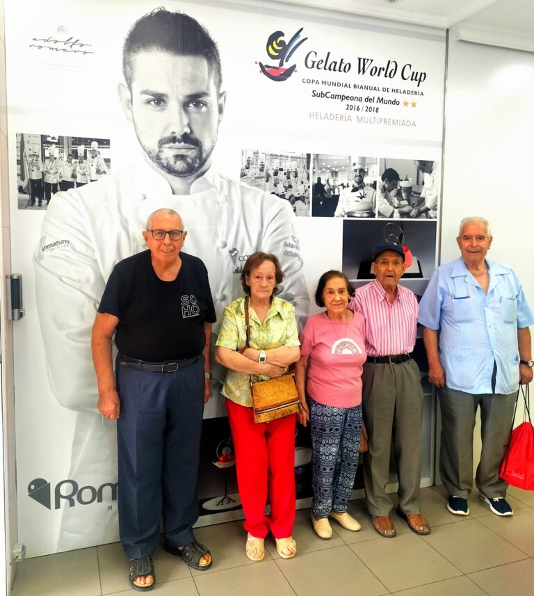 Puertollano: El Sepap continúa sus actividades de verano con una visita a heladería Romero