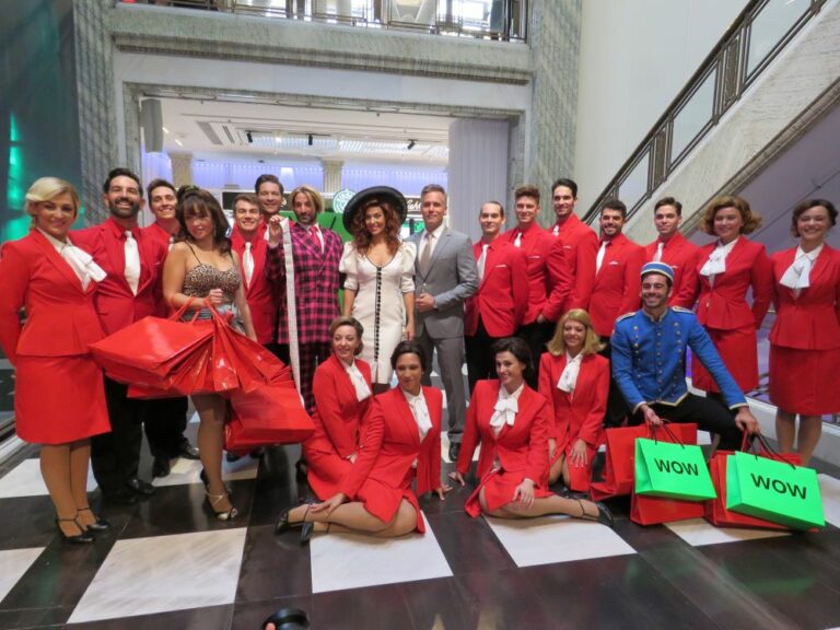 Rueda de prensa de presentación del musical Pretty Woman el Musical, en Wow Concept Store, en la calle Clavel, 3 esquina con Gran Vía, 18