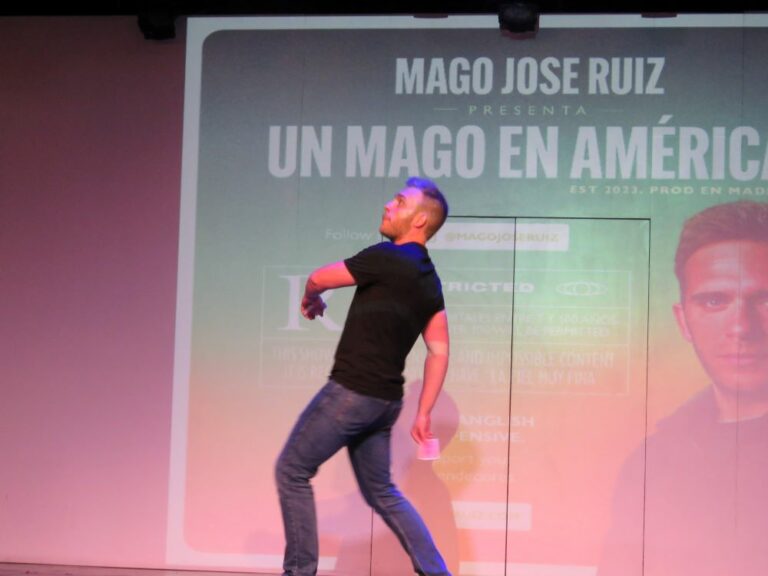 José Ruiz, el Mago, estrena en el Pequeño Teatro Gran Vía, en Gran Vía 66, “Un Mago en América”