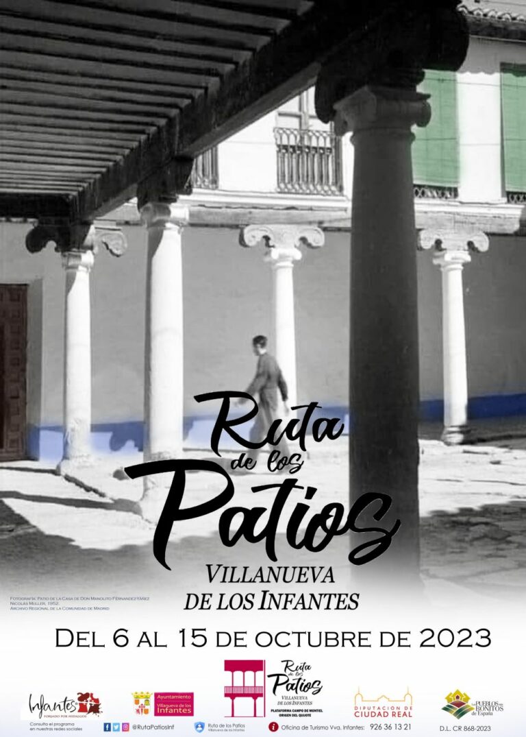 La Ruta de los Patios pone en valor el patrimonio popular de Villanueva de los Infantes del 6 al 15 de octubre