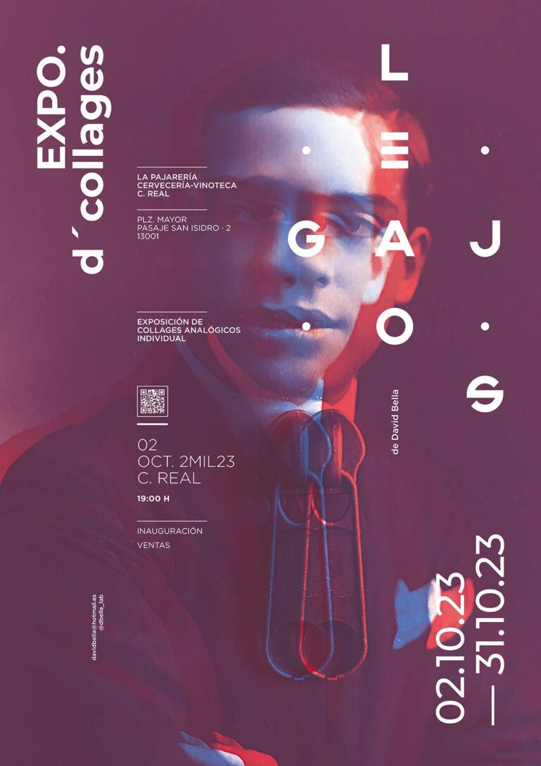Ciudad Real: El artista David Bella inaugurará este lunes su exposición de collages ‘Legajos’ en La Pajarería