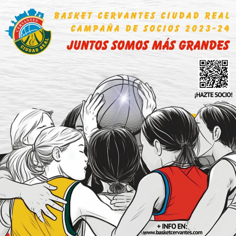 El Basket Cervantes Ciudad Real lanza su campaña de socios en la temporada de la fusión