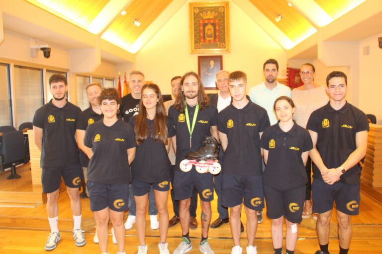 Javier González y el Club Sportia reciben el reconocimiento del Ayuntamiento de Ciudad Real