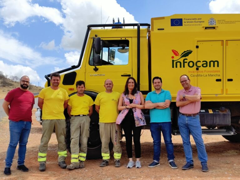 El Gobierno regional ha renovado ocho camiones autobomba en la provincia de Ciudad Real utilizados para actuar en el medio natural