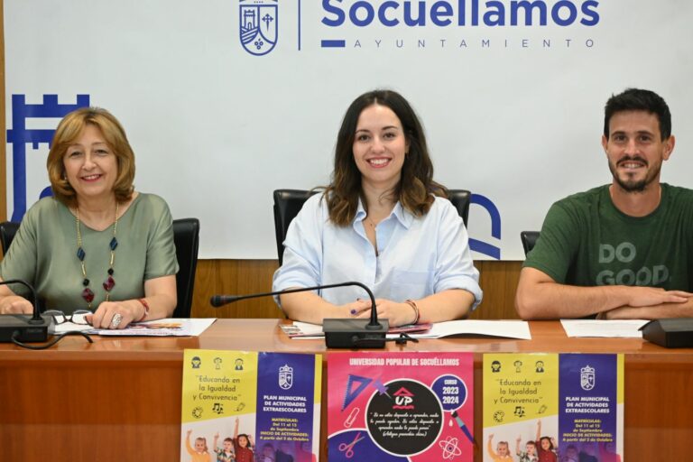 El Ayuntamiento de Socuéllamos presenta el Plan Municipal de Actividades Extraescolares