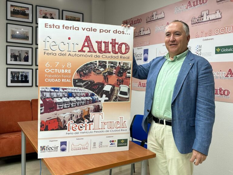 FecirAuto expondrá medio millar de vehículos ligeros y pesados de ocasión en Ciudad Real del 6 al 8 de octubre