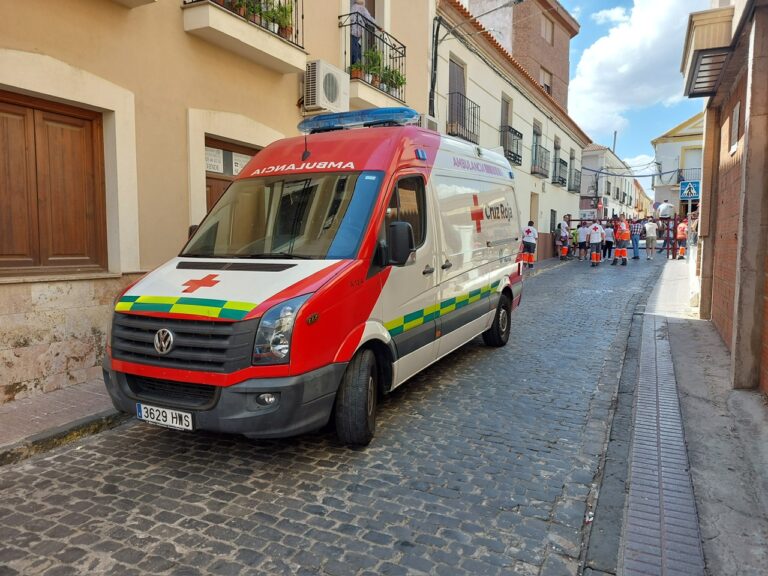 Cinco personas atendidas por Cruz Roja en los encierros taurinos de Almodóvar del Campo