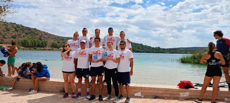 El Club Natación Ciudad Real, primero  en categoría masculina y segundo en la general en el V Campeonato Regional de Aguas Abiertas