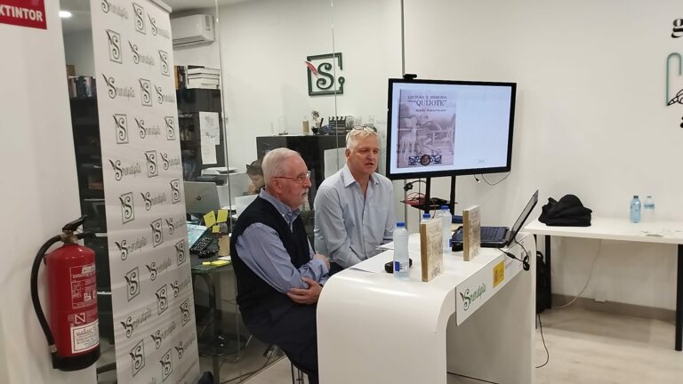 Santos García-Velasco presenta en Ciudad Real ‘Lectura y memoria del Quijote’