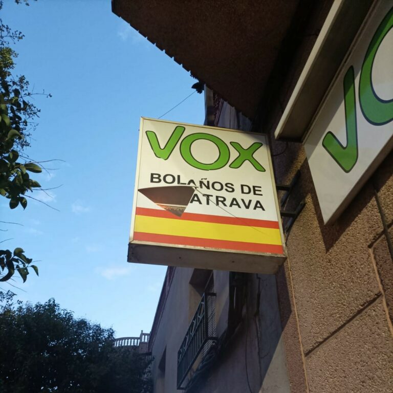 Vox denuncia una agresión a su sede en Bolaños de Calatrava