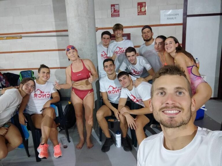 El Club Natación Ciudad Real cumple con el reto de las 24 horas nadando dentro de las actividades de la VIII Semana Europea del Deporte