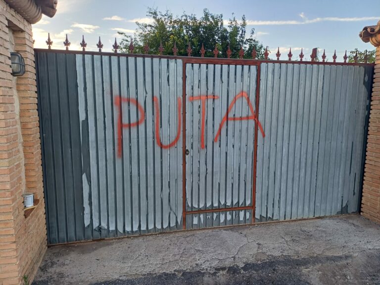 Vox denuncia pintadas denigrantes contra una concejal en Argamasilla de Calatrava