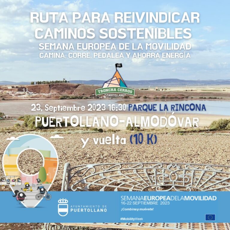 Una ruta reivindicará el antiguo camino del trenillo entre Puertollano y Almodóvar en la Semana de la Movilidad
