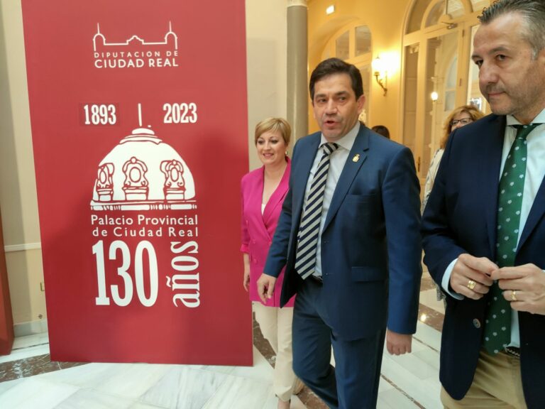 Valverde destaca la relevancia de la Diputación de Ciudad Real al celebrar sus 130 años