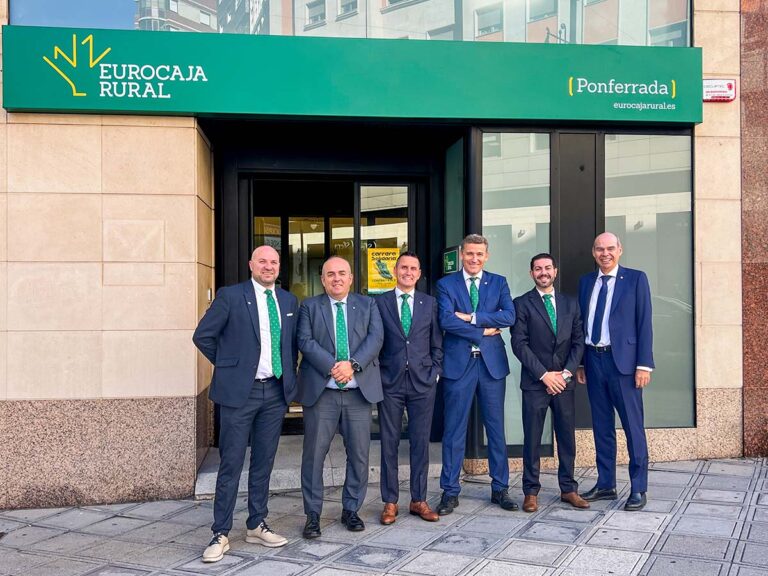 El director general de Eurocaja Rural visita la provincia de León, ratificando su implicación con Castilla y León