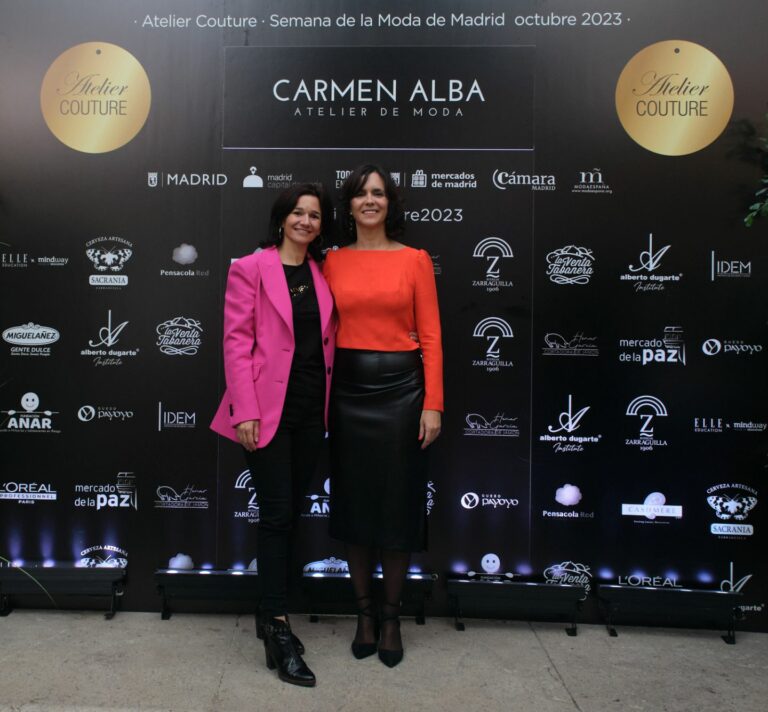 La manchega Carmen Alba triunfa en su desfile de moda nupcial en Madrid