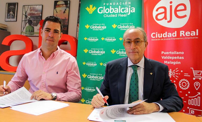 La Fundación Globalcaja Ciudad Real colabora con AJE en Conecta 2023, el encuentro que reunirá a unas 150 empresas en Almagro