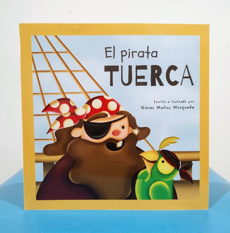 La maestra puertollanense Nieves Muñoz publica su primer cuento infantil, «El pirata Tuerca», ilustrado por ella