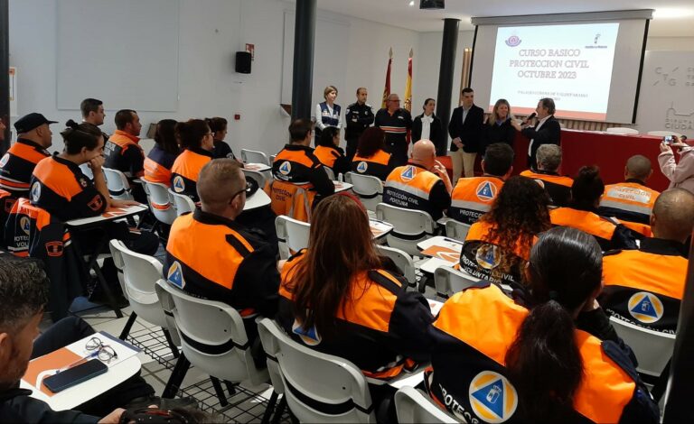 El Gobierno regional forma a 60 voluntarios de Protección Civil de la provincia de Ciudad Real en seguridad vial, primeros auxilios e incendios