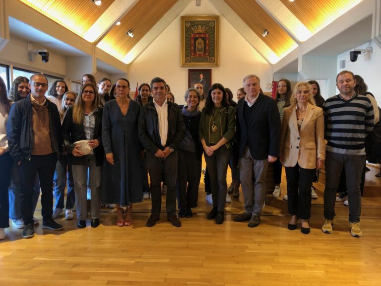 El Ayuntamiento de Ciudad Real recibe oficialmente a 19 alumnas italianas del programa Erasmus