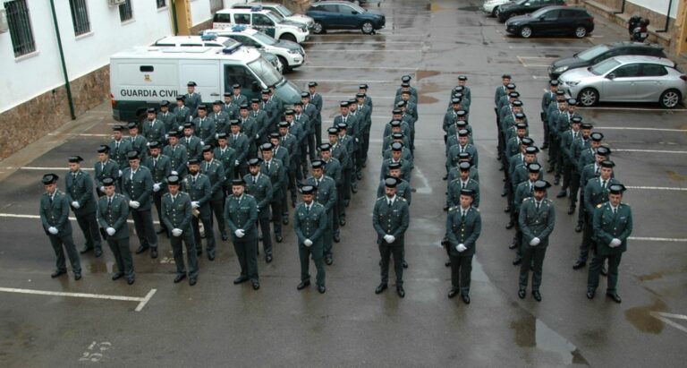 La Guardia Civil de Ciudad Real incorpora a 96 nuevos agentes en la provincia