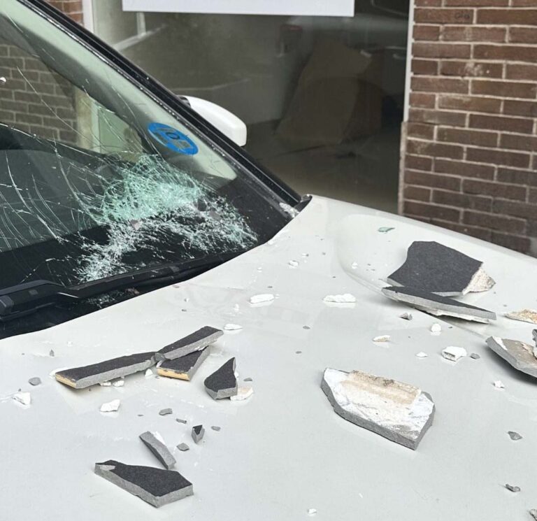 Las fuertes rachas de viento provocan las primeras incidencias en Ciudad Real