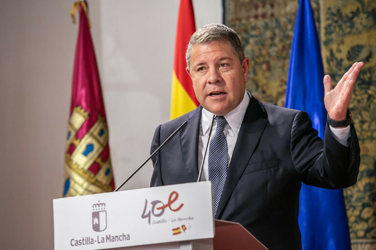 García-Page: “Ni en Cataluña ni en toda España se puede votar algo que abiertamente vaya en contra de la unidad y de la propia Constitución”