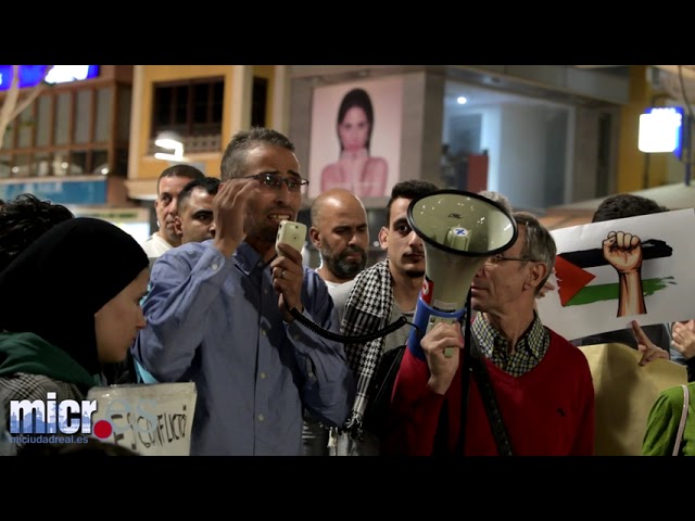 Cánticos por la paz desde de Ciudad Real, en solidaridad con el pueblo palestino