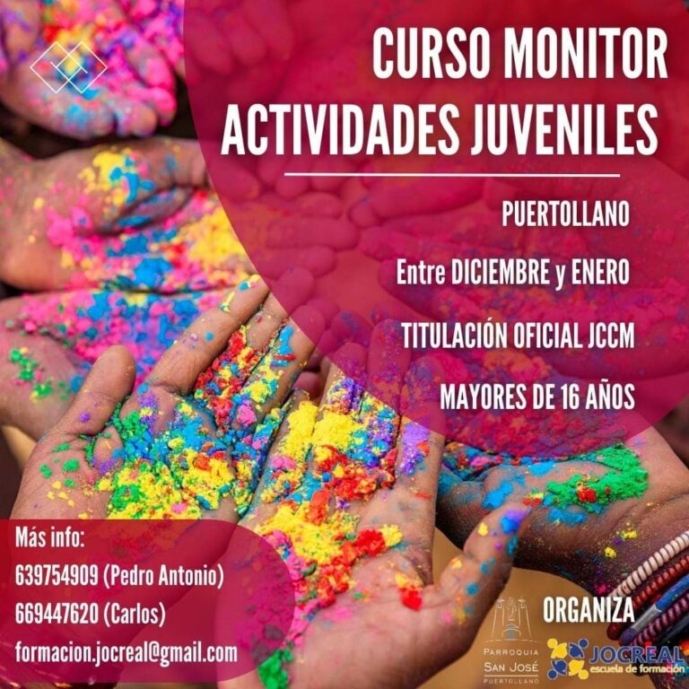 La Parroquia San José de Puertollano organizado un curso de monitor de actividades juveniles