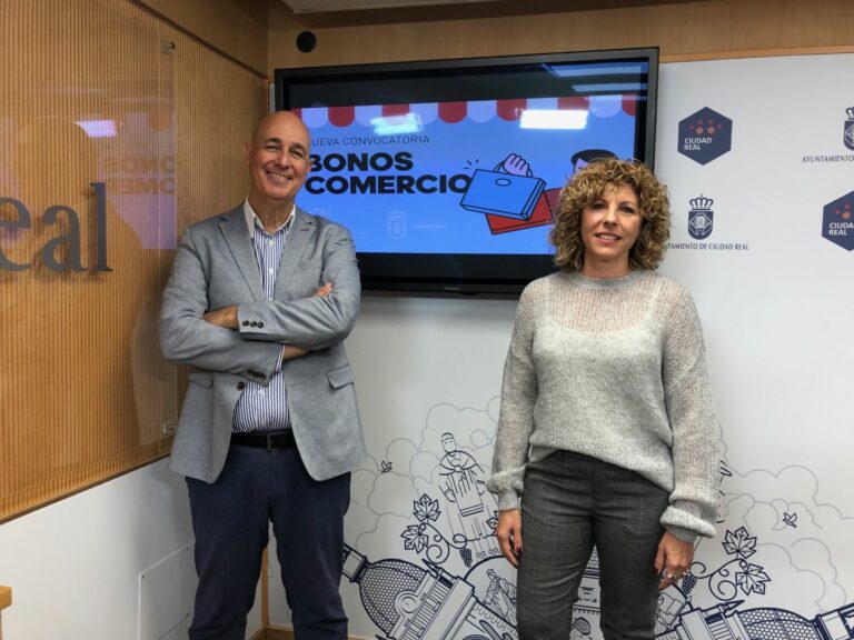 El Ayuntamiento de Ciudad Real pone en marcha una nueva campaña de los “Bonos comercio” para incentivar el consumo