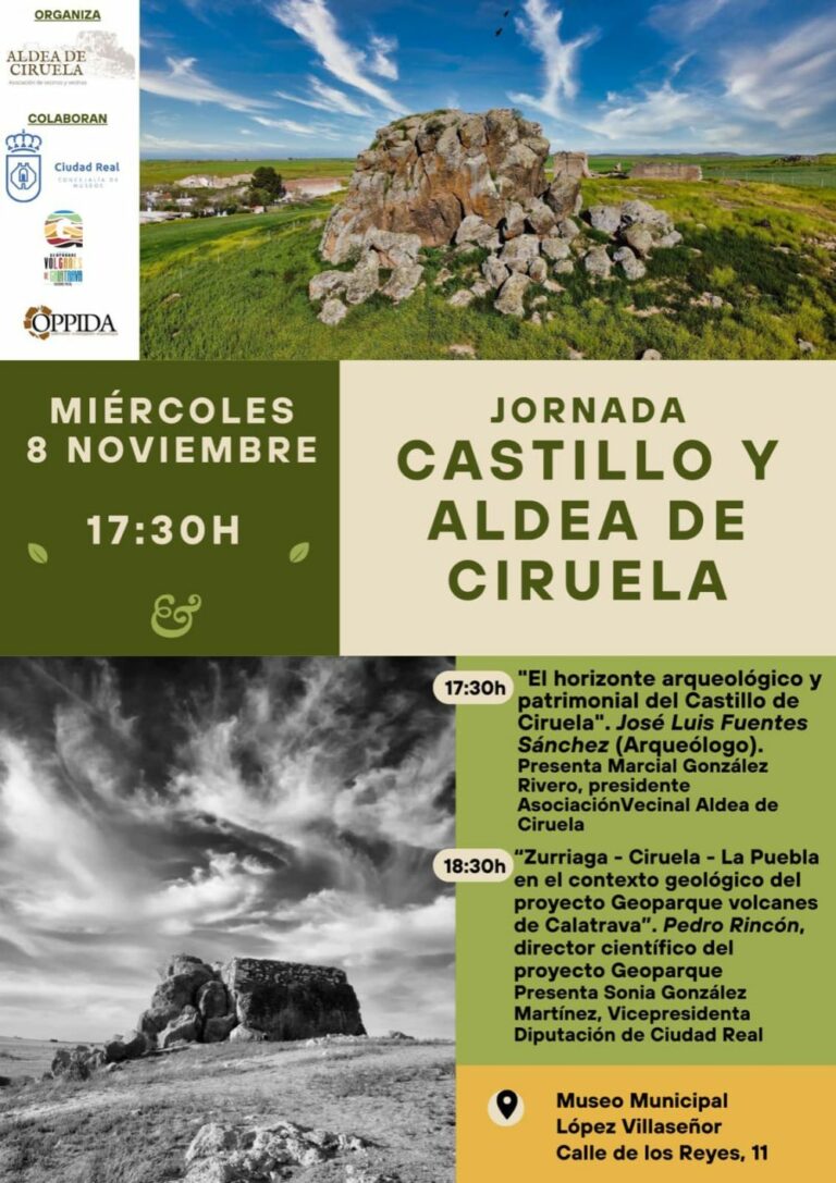 Ciudad Real acoge el miércoles la I Jornada sobre el ‘Castillo y Aldea de Ciruela’