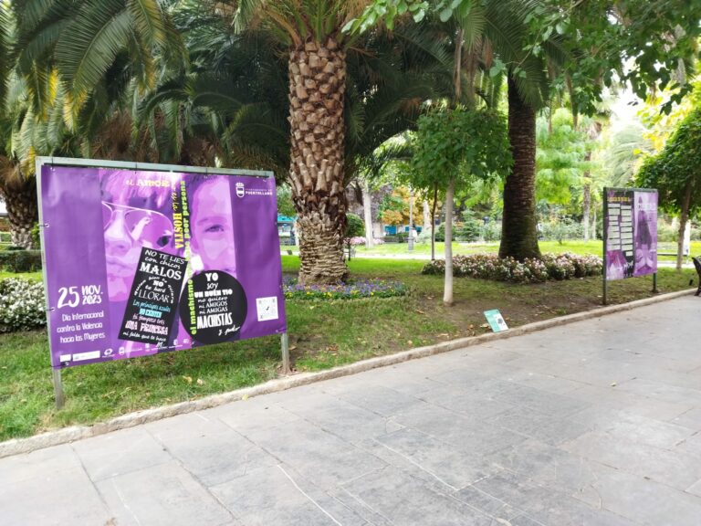 Puertollano: Una exposición en el Paseo de San Gregorio llama a reflexionar sobre la violencia machista