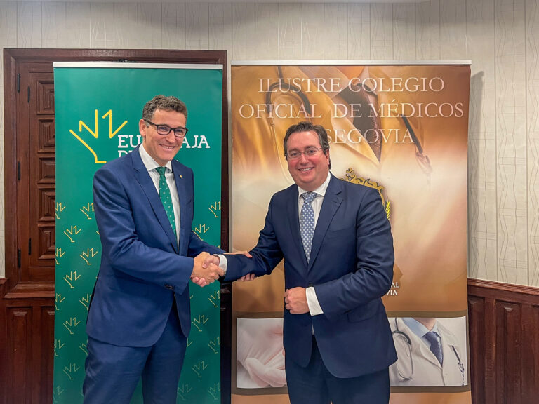 Eurocaja Rural y la Fundación Científica Colegio Oficial de Médicos de Segovia firman su primer convenio en favor de la sanidad segoviana