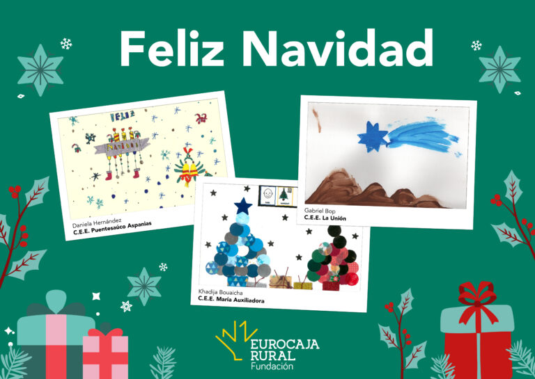 Fundación Eurocaja Rural anuncia los ganadores del certamen de dibujo ‘Tiempo de Navidad’