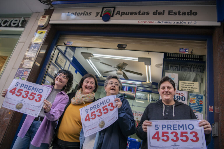 El 45.353 deja 4,2 millones en Ciudad Real: «Estamos muy contentas de que el número haya sido tan repartido»