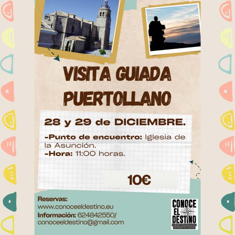 Conoce el Destino realizará visitas guiadas por Puertollano y Ciudad Real