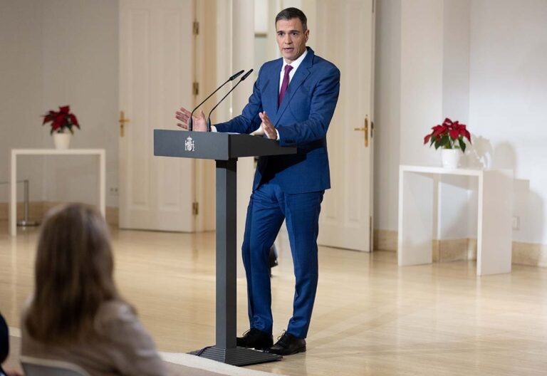 Otra puya de Pedro Sánchez contra Page